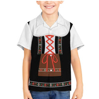 Oktoberfest Dirndl Costume Family Matching Mermaid Dress and Hawaiian Shirt German Beer Festival - Wonder Print Shop