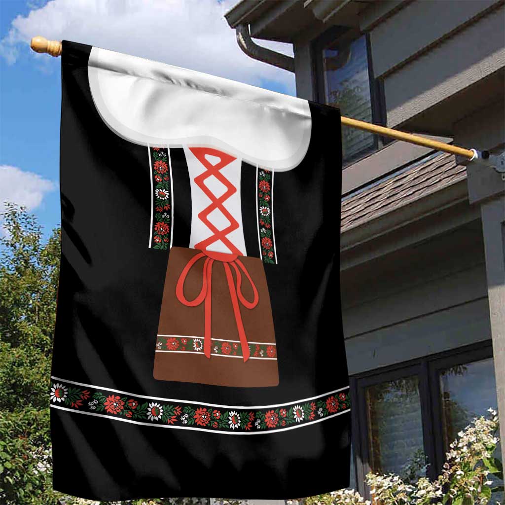 Oktoberfest Dirndl Costume Garden Flag German Beer Festival - Wonder Print Shop