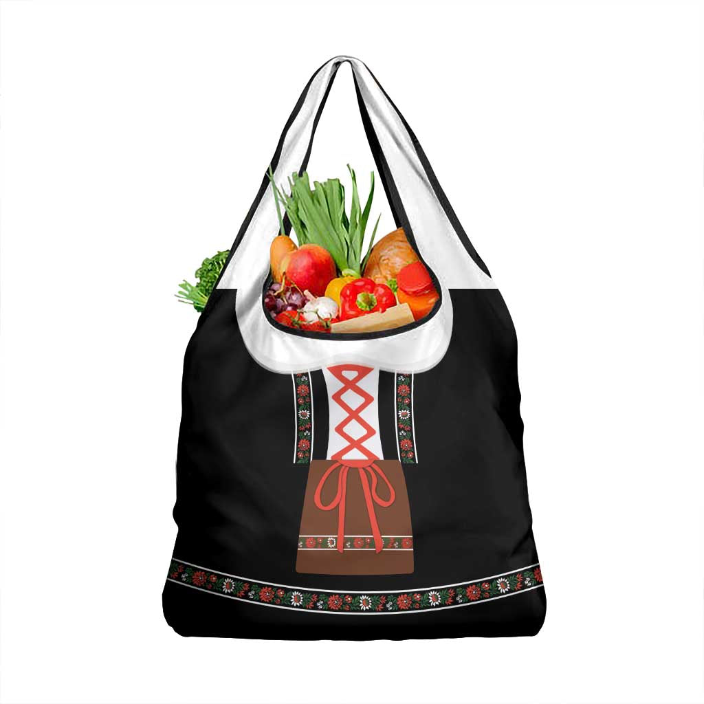 Oktoberfest Dirndl Costume Grocery Bag German Beer Festival - Wonder Print Shop