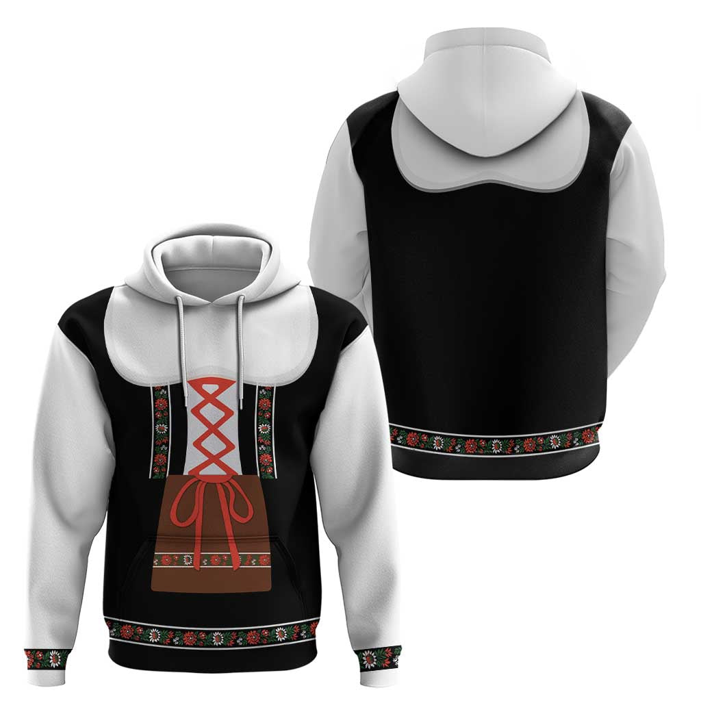 Oktoberfest Dirndl Costume Hoodie German Beer Festival - Wonder Print Shop