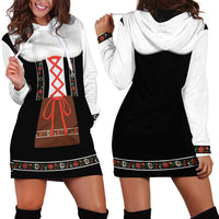 Oktoberfest Dirndl Costume Hoodie Dress German Beer Festival - Wonder Print Shop