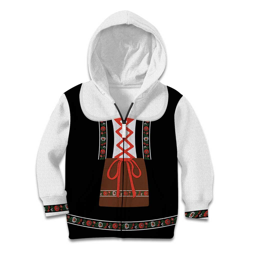 Oktoberfest Dirndl Costume Kid Hoodie German Beer Festival - Wonder Print Shop