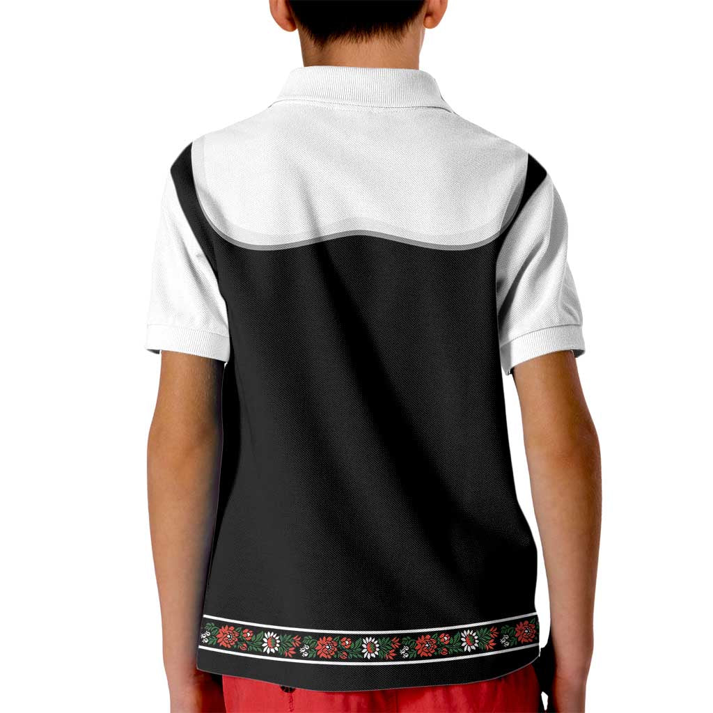 Oktoberfest Dirndl Costume Kid Polo Shirt German Beer Festival - Wonder Print Shop