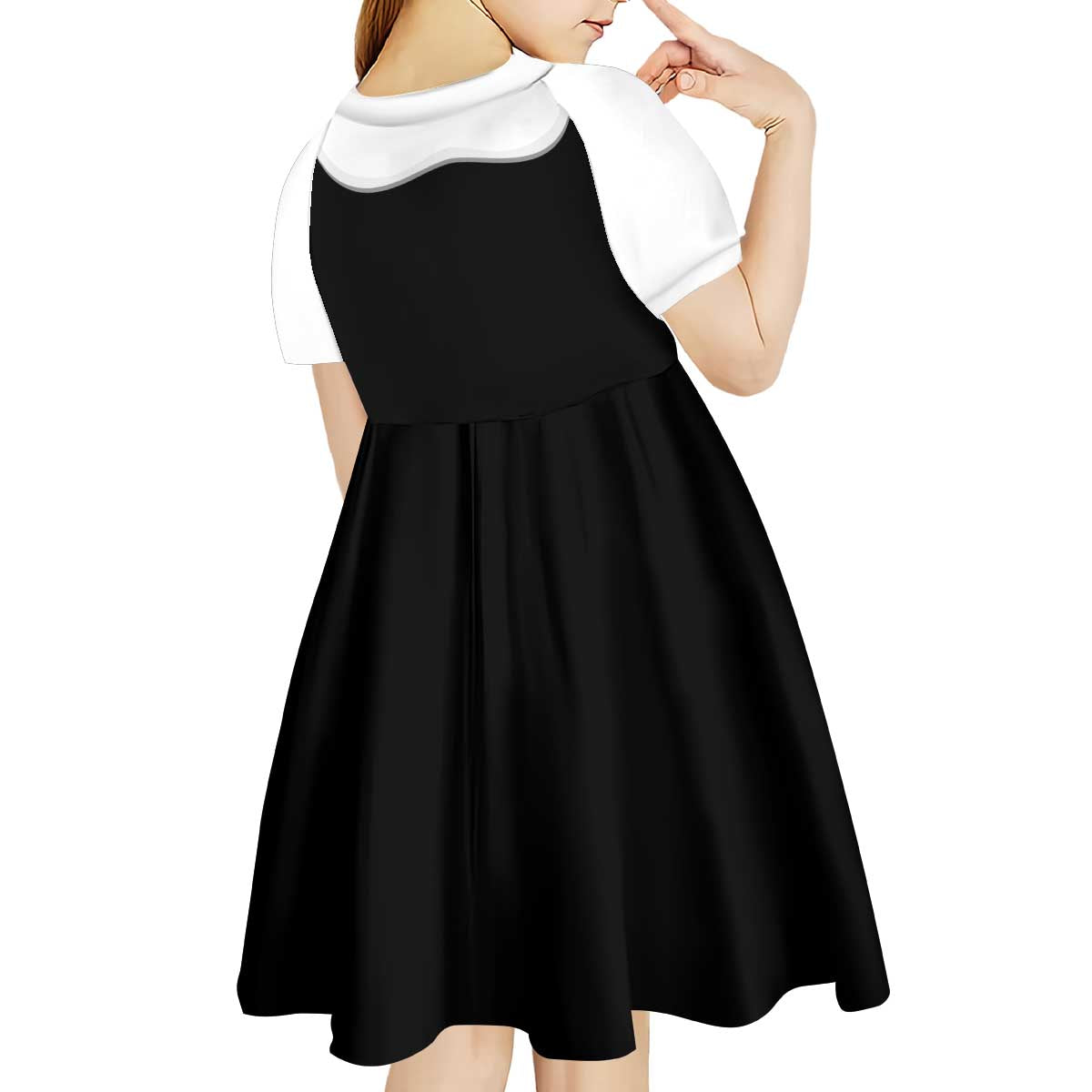 Oktoberfest Dirndl Costume Kid Short Sleeve Dress German Beer Festival - Wonder Print Shop