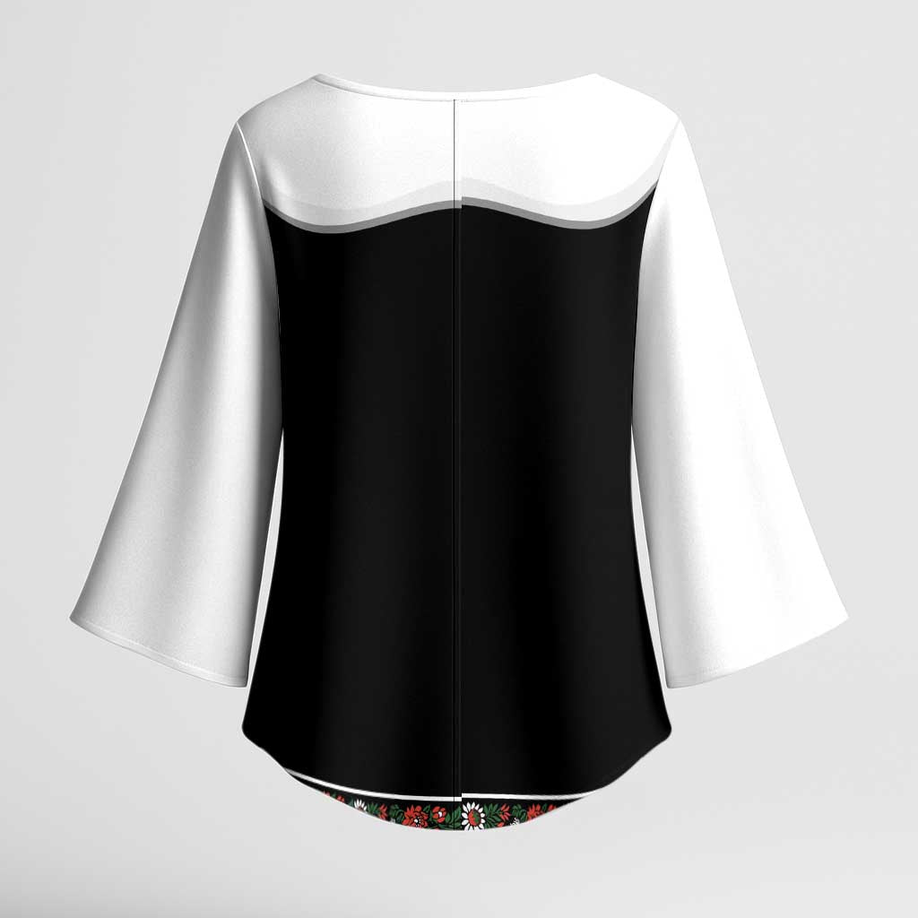 Oktoberfest Dirndl Costume Kimono Sleeve Blouse German Beer Festival - Wonder Print Shop