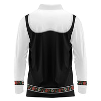 Oktoberfest Dirndl Costume Long Sleeve Polo Shirt German Beer Festival - Wonder Print Shop