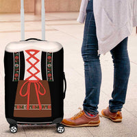 Oktoberfest Dirndl Costume Luggage Cover German Beer Festival - Wonder Print Shop