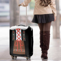 Oktoberfest Dirndl Costume Luggage Cover German Beer Festival - Wonder Print Shop