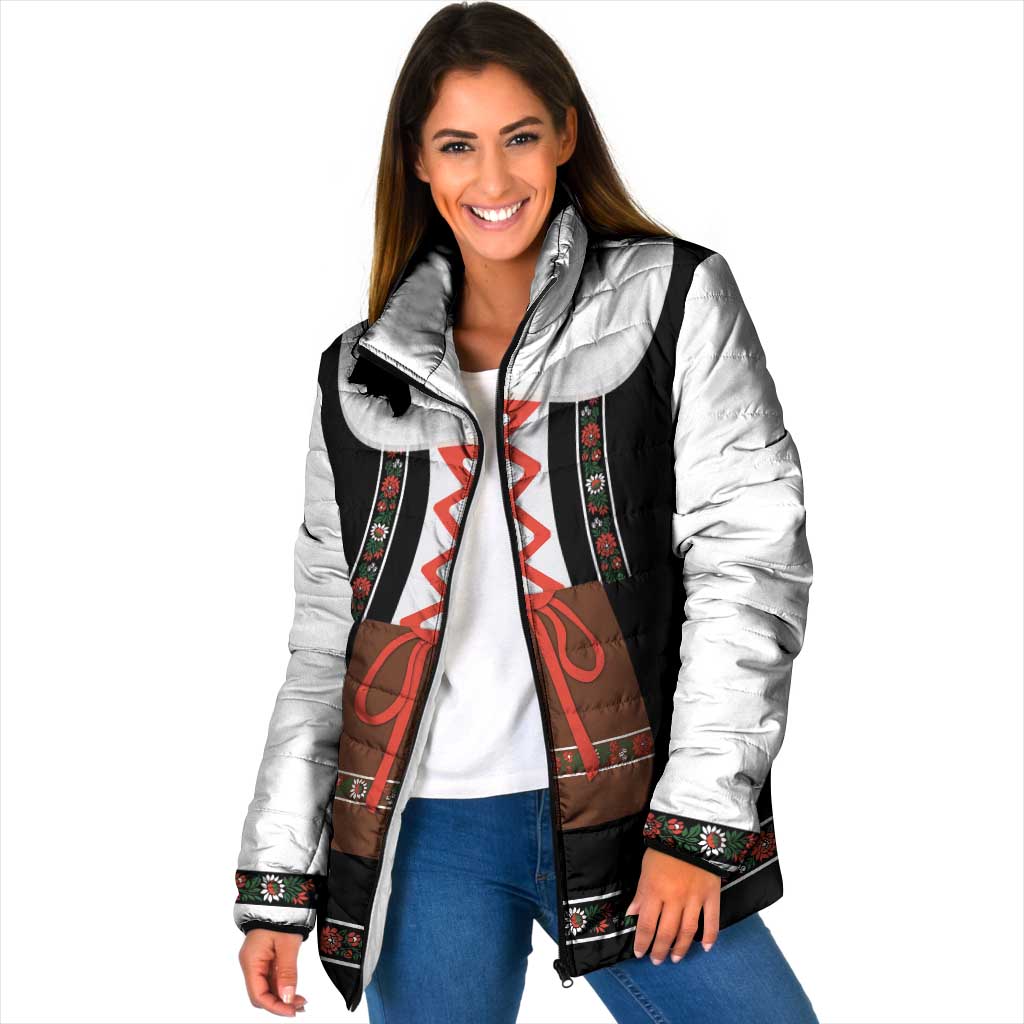 Oktoberfest Dirndl Costume Padded Jacket German Beer Festival - Wonder Print Shop