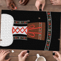 Oktoberfest Dirndl Costume Puzzle German Beer Festival - Wonder Print Shop