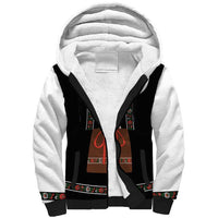 Oktoberfest Dirndl Costume Sherpa Hoodie German Beer Festival - Wonder Print Shop