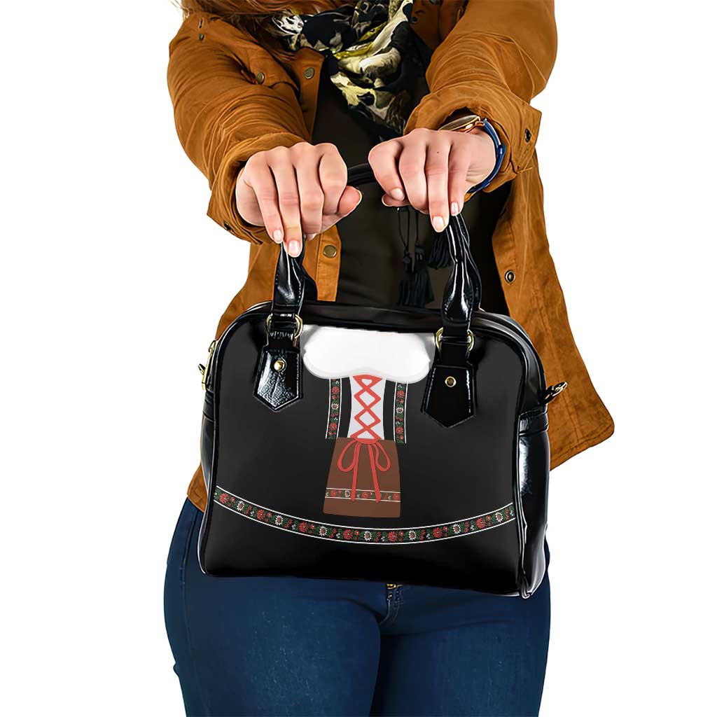 Oktoberfest Dirndl Costume Shoulder Handbag German Beer Festival - Wonder Print Shop