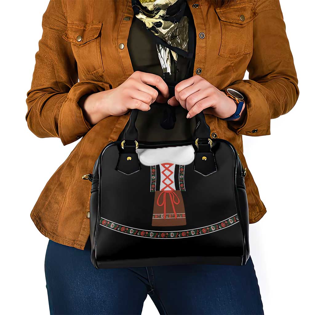 Oktoberfest Dirndl Costume Shoulder Handbag German Beer Festival - Wonder Print Shop