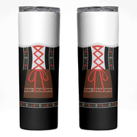Oktoberfest Dirndl Costume Skinny Tumbler German Beer Festival - Wonder Print Shop
