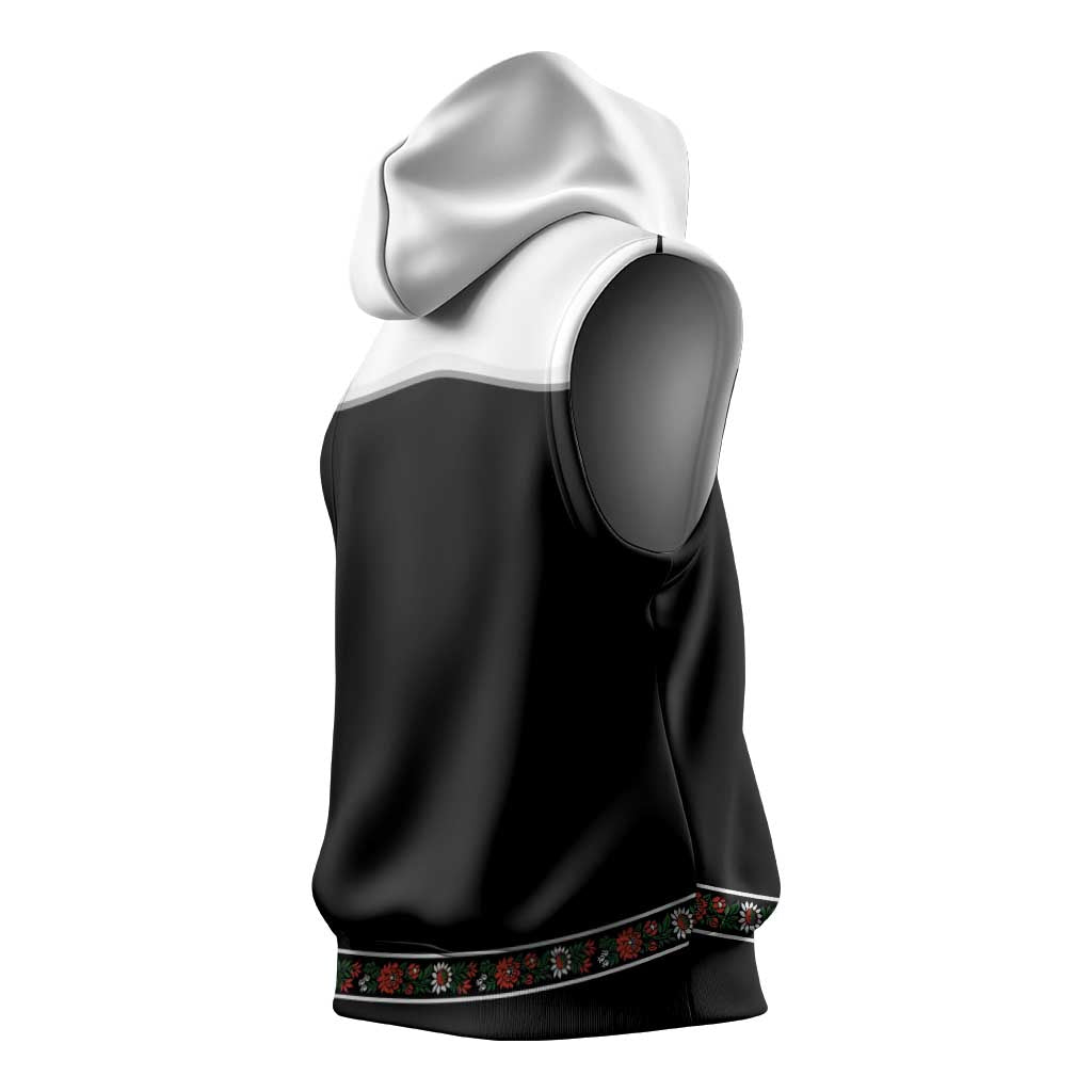 Oktoberfest Dirndl Costume Sleeveless Hoodie German Beer Festival - Wonder Print Shop