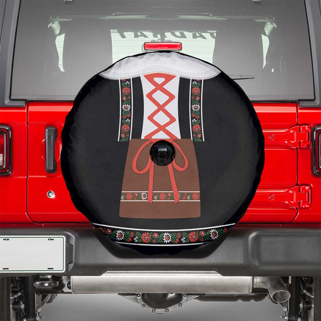 Oktoberfest Dirndl Costume Spare Tire Cover German Beer Festival - Wonder Print Shop