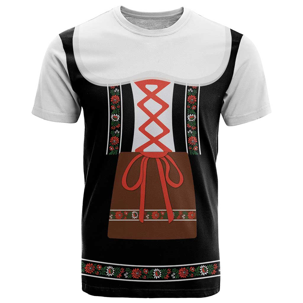 Oktoberfest Dirndl Costume T Shirt German Beer Festival - Wonder Print Shop
