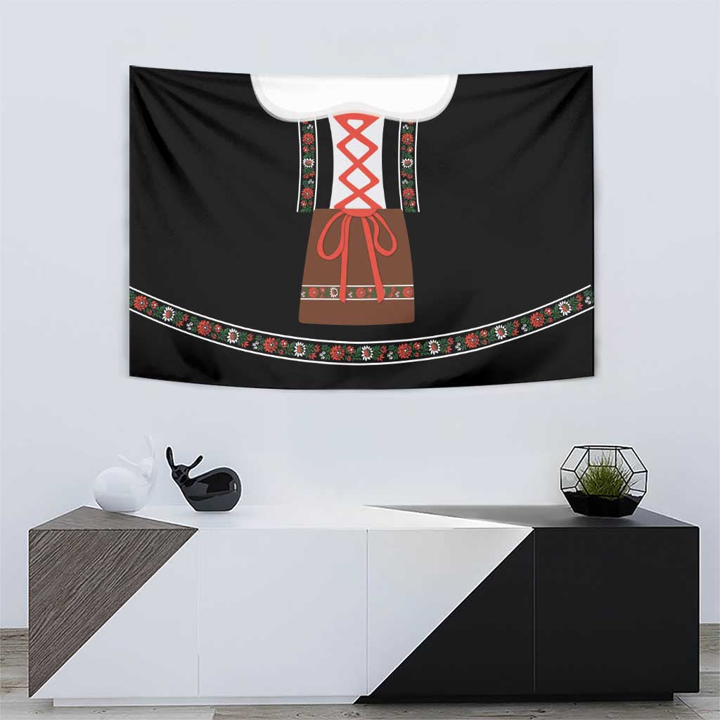 Oktoberfest Dirndl Costume Tapestry German Beer Festival - Wonder Print Shop