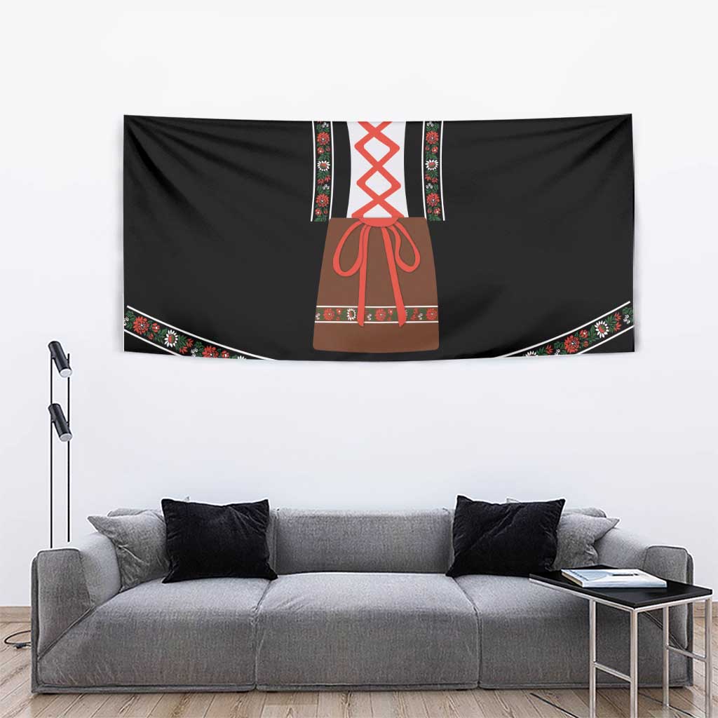 Oktoberfest Dirndl Costume Tapestry German Beer Festival - Wonder Print Shop