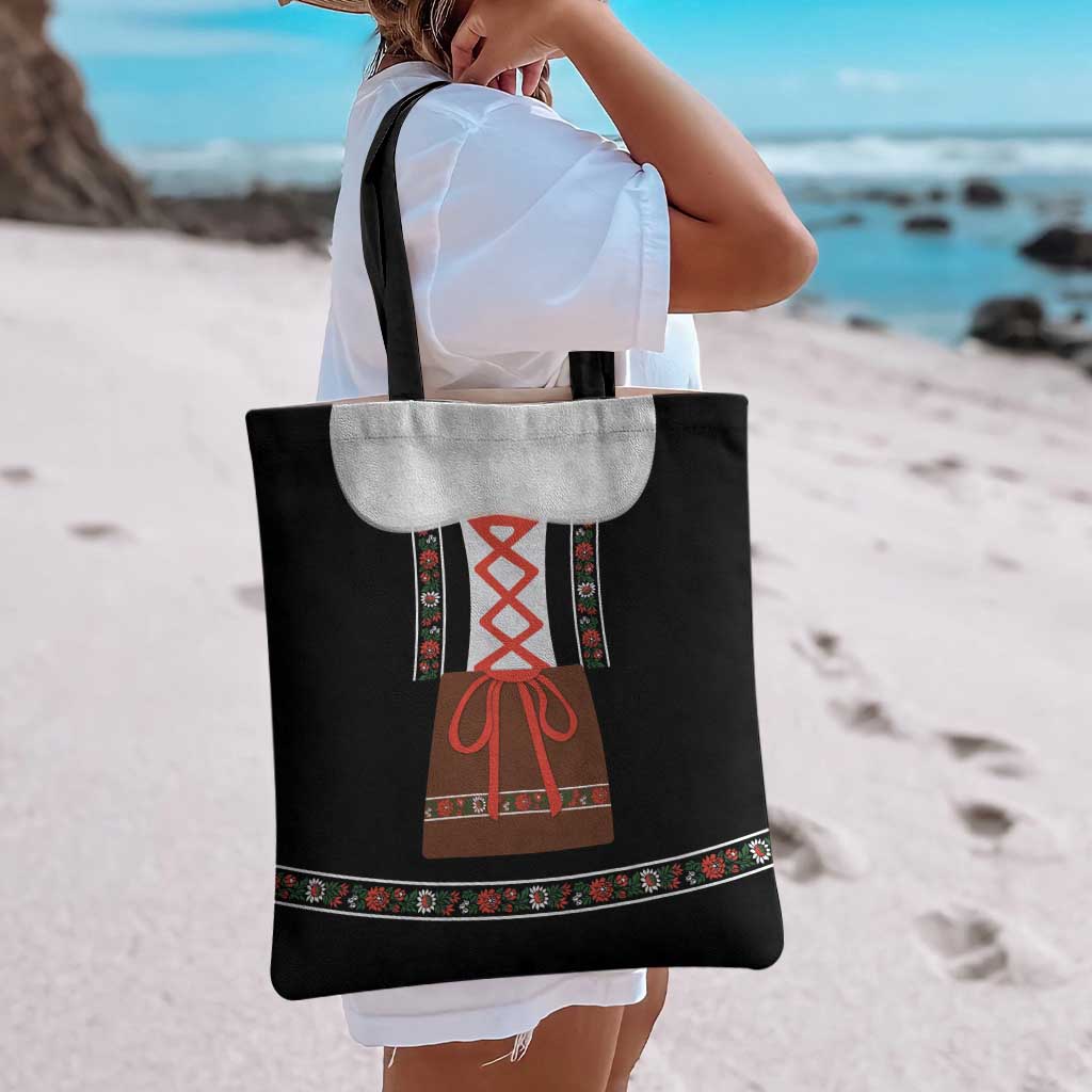 Oktoberfest Dirndl Costume Tote Bag German Beer Festival - Wonder Print Shop