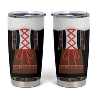Oktoberfest Dirndl Costume Tumbler Cup German Beer Festival - Wonder Print Shop