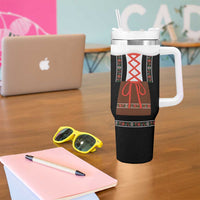 Oktoberfest Dirndl Costume Tumbler With Handle German Beer Festival - Wonder Print Shop