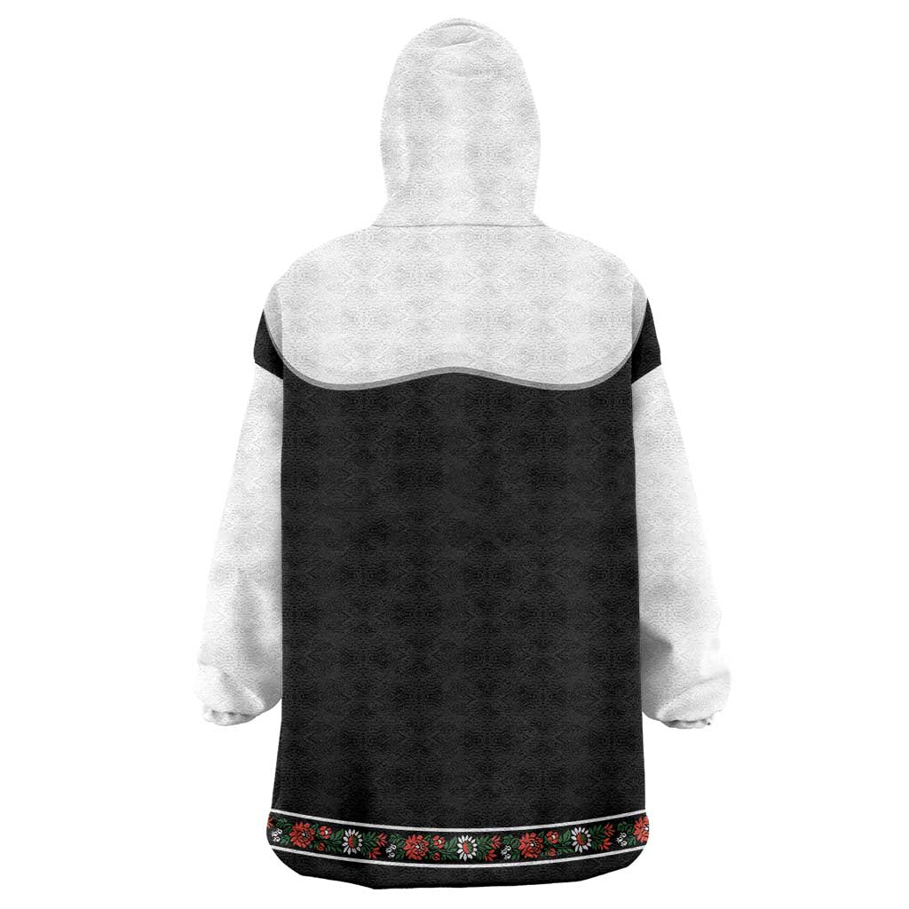 Oktoberfest Dirndl Costume Wearable Blanket Hoodie German Beer Festival - Wonder Print Shop