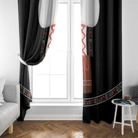 Oktoberfest Dirndl Costume Window Curtain German Beer Festival - Wonder Print Shop