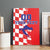 Custom Croatia Independence Day Canvas Wall Art Grunge Checkerboard Patterns With Map - Wonder Print Shop