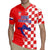 Custom Croatia Independence Day Rugby Jersey Grunge Checkerboard Patterns With Map - Wonder Print Shop