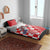 Custom Croatia Checkerboard Bedding Set With Coat Of Arms - Wonder Print Shop