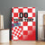 Custom Croatia Checkerboard Canvas Wall Art With Coat Of Arms - Wonder Print Shop