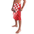 Custom Croatia Checkerboard Lavalava With Coat Of Arms - Wonder Print Shop