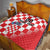 Custom Croatia Checkerboard Quilt With Coat Of Arms - Wonder Print Shop
