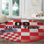 Custom Croatia Checkerboard Round Carpet With Coat Of Arms