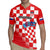 Custom Croatia Checkerboard Rugby Jersey With Coat Of Arms - Wonder Print Shop