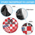 Custom Croatia Checkerboard Spare Tire Cover With Coat Of Arms - Wonder Print Shop