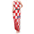 Custom Croatia Checkerboard Tank Maxi Dress With Coat Of Arms - Wonder Print Shop