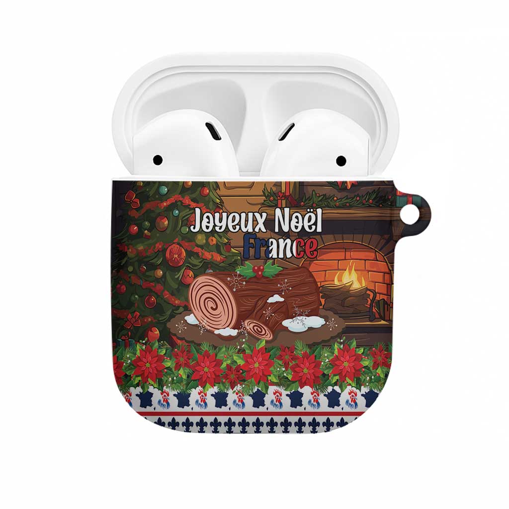 France Christmas AirPods Case Buche De Noel - Wonder Print Shop