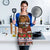 France Christmas Apron Buche De Noel - Wonder Print Shop