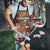 France Christmas Apron Buche De Noel - Wonder Print Shop