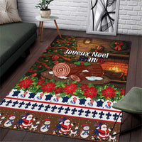 France Christmas Area Rug Buche De Noel - Wonder Print Shop