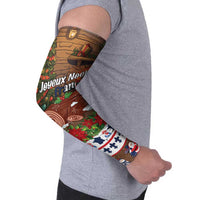 France Christmas Arm Sleeves Buche De Noel - Wonder Print Shop