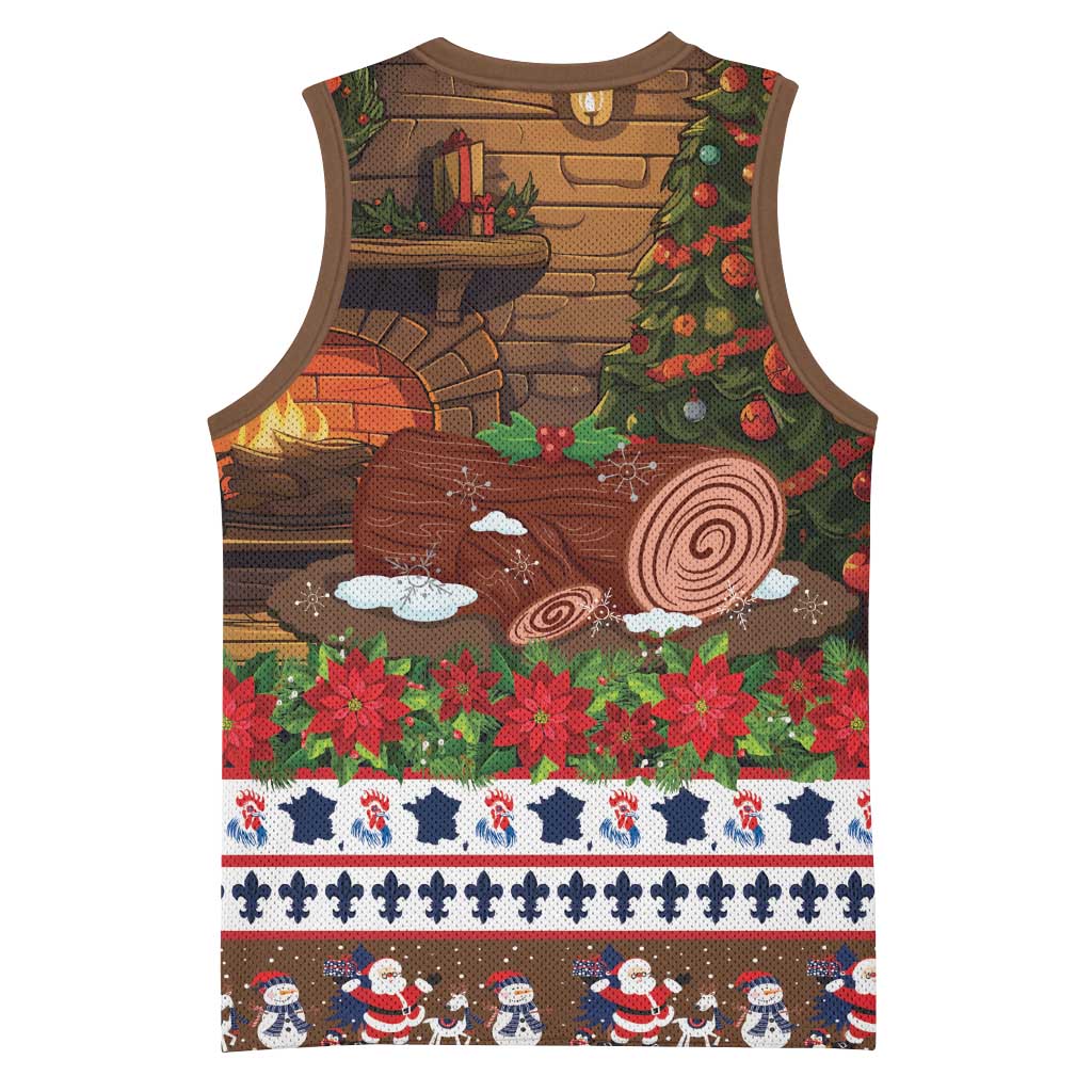 France Christmas Basketball Jersey Buche De Noel - Wonder Print Shop
