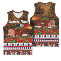 France Christmas Basketball Jersey Buche De Noel - Wonder Print Shop