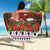 France Christmas Beach Blanket Buche De Noel - Wonder Print Shop