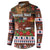 France Christmas Button Sweatshirt Buche De Noel - Wonder Print Shop
