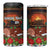 France Christmas 4 in 1 Can Cooler Tumbler Buche De Noel - Wonder Print Shop