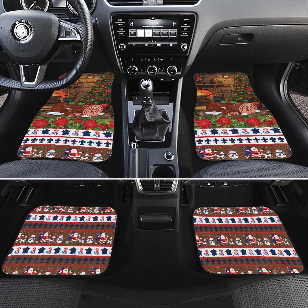 France Christmas Car Mats Buche De Noel - Wonder Print Shop