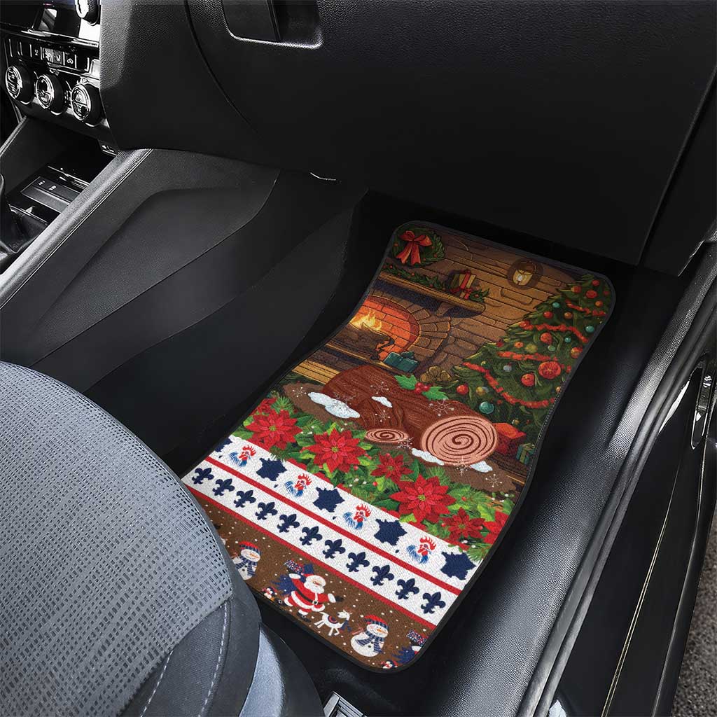France Christmas Car Mats Buche De Noel - Wonder Print Shop